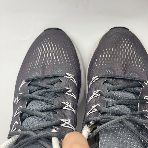 Nike Air Zoom Pegasus 33 Running Shoes 831352-002 Men's Sz: 13 Gray - Used - Picture 10 of 14